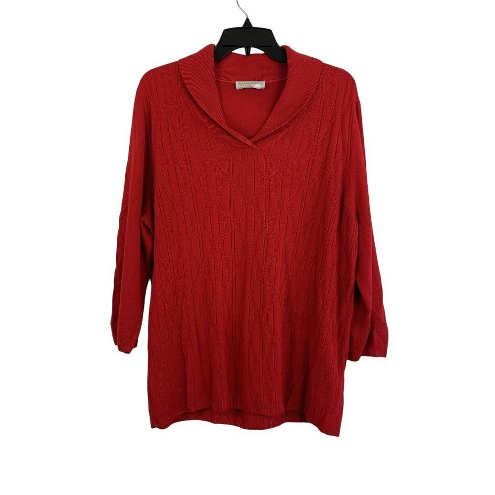 Allison Daley Women's Cherry Red Sweater